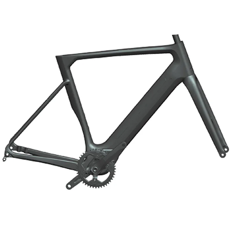 Bafang Lightweight Electric 700c Carbon E-Road Bike Frame