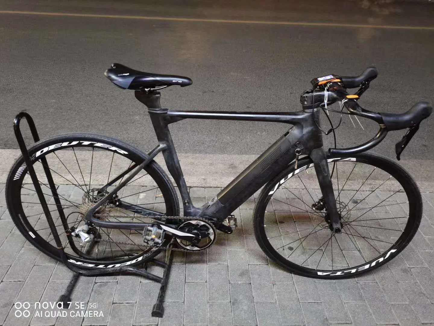 Bicycle Parts Carbon Bafang 700c Gravel E-Bike Frame