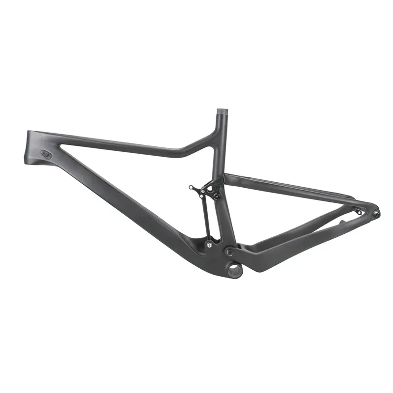 Full Suspension MTB Carbon Frame Fit for 27" 29.5" Tire Mountain Bicycle Carbon Frame Set