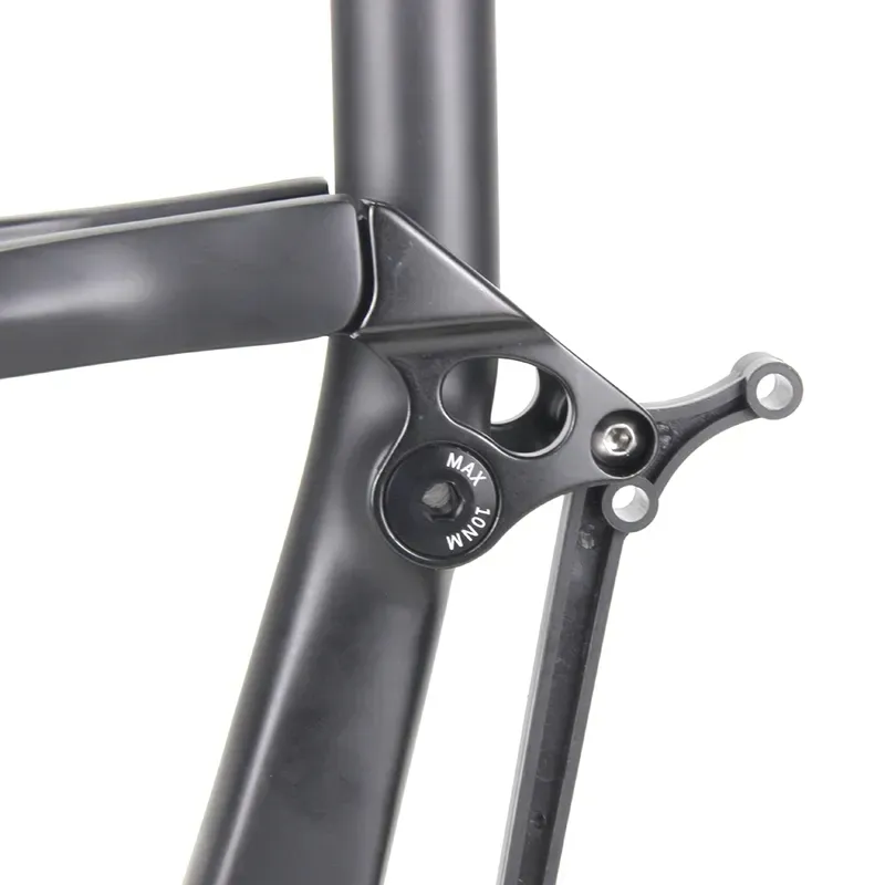 Full Suspension MTB Carbon Frame Fit for 27" 29.5" Tire Mountain Bicycle Carbon Frame Set