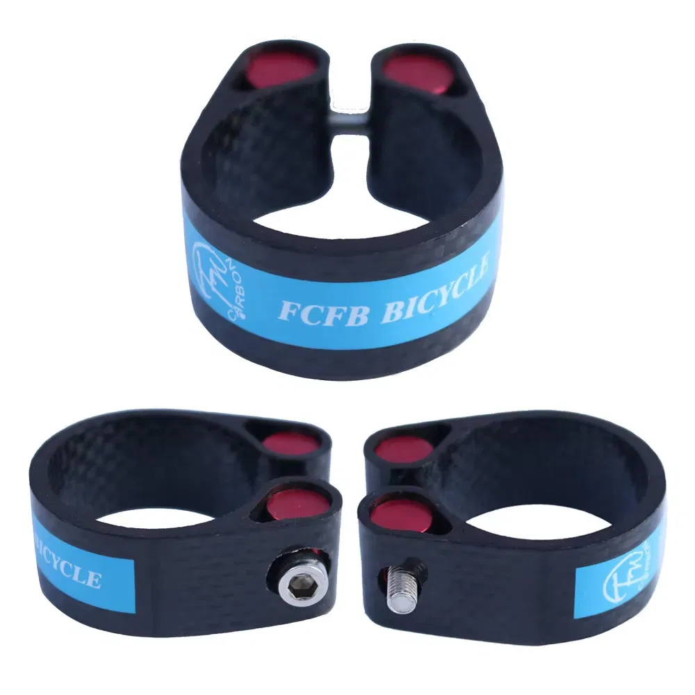 Wholesale Carbon Fiber 31.8 34.9mm BMX Road Bicycle Quick Seat Post Clamp