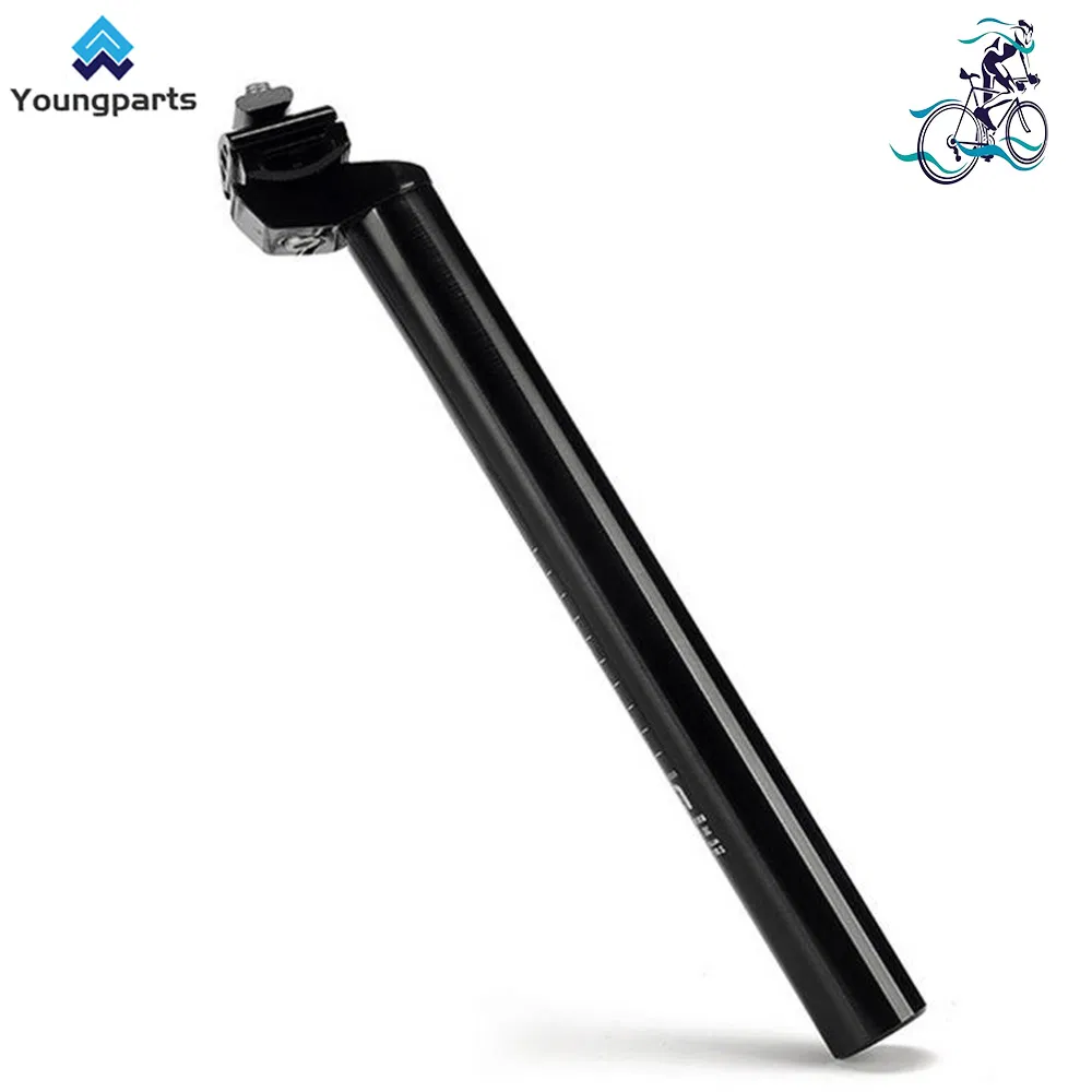 Youngparts Bicycle Seatpost 25.4/27.2/28.6/30.4/30.9/31.6 X 350mm Aluminum Alloy Adjustable Seatpost Suitable for MTB Wake Seatpost